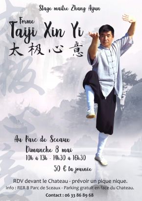 Stage Maitre Zhang - 8 mai 2022 Parc de Sceaux